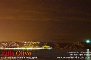 Jávea at night