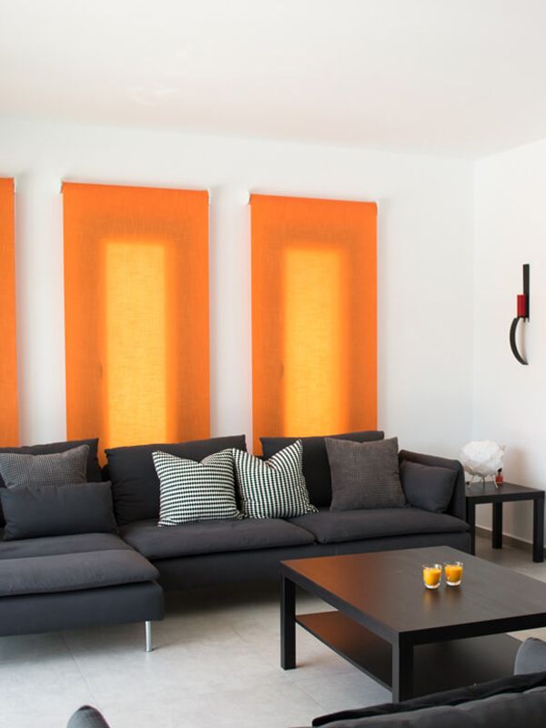 Living area at Villa Olivo